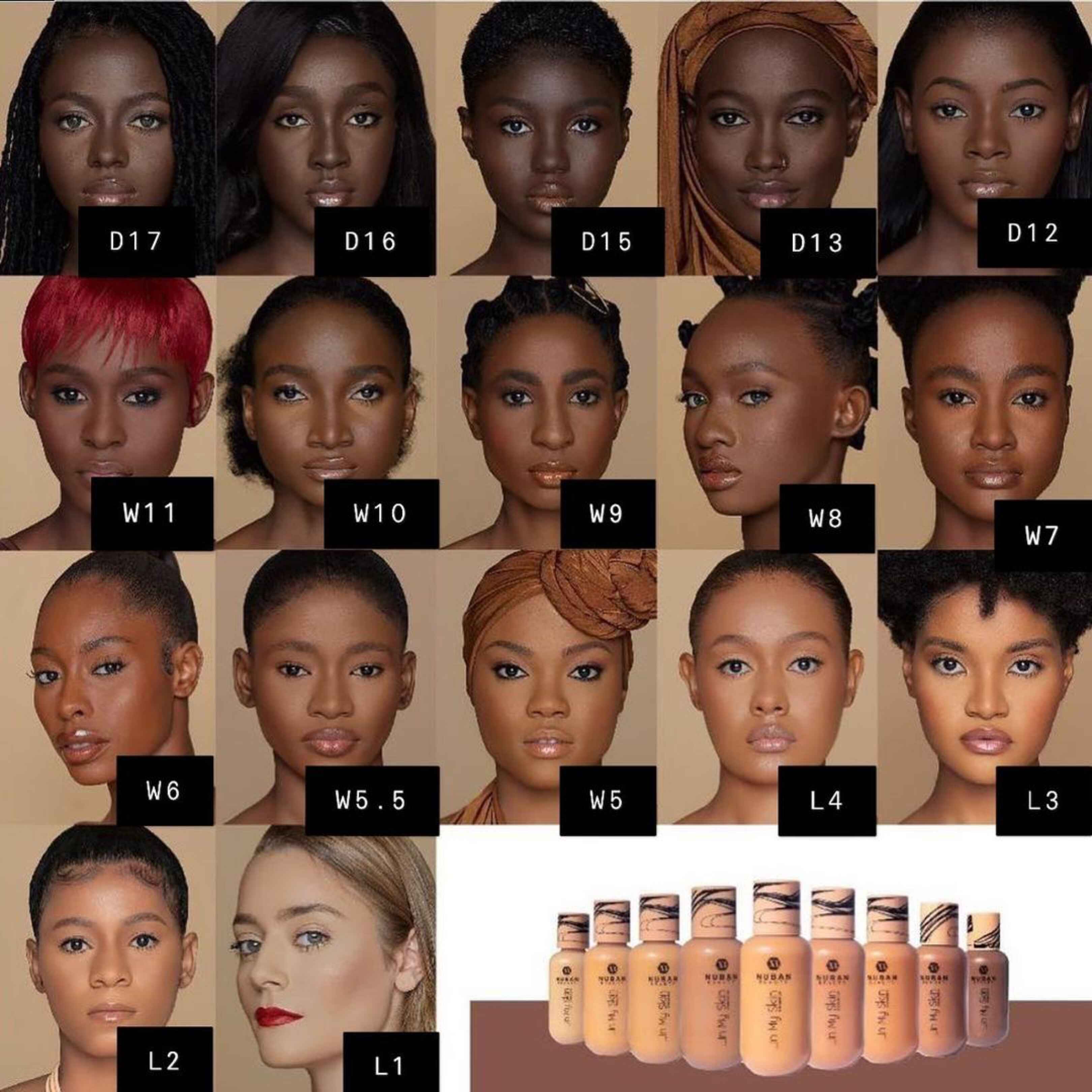 NUBAN IN MY SKIN FOUNDATION