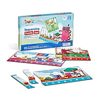 Number Blocks - Sequencing Puzzle Set Number Blocks - Sequencing Puzzle Set
