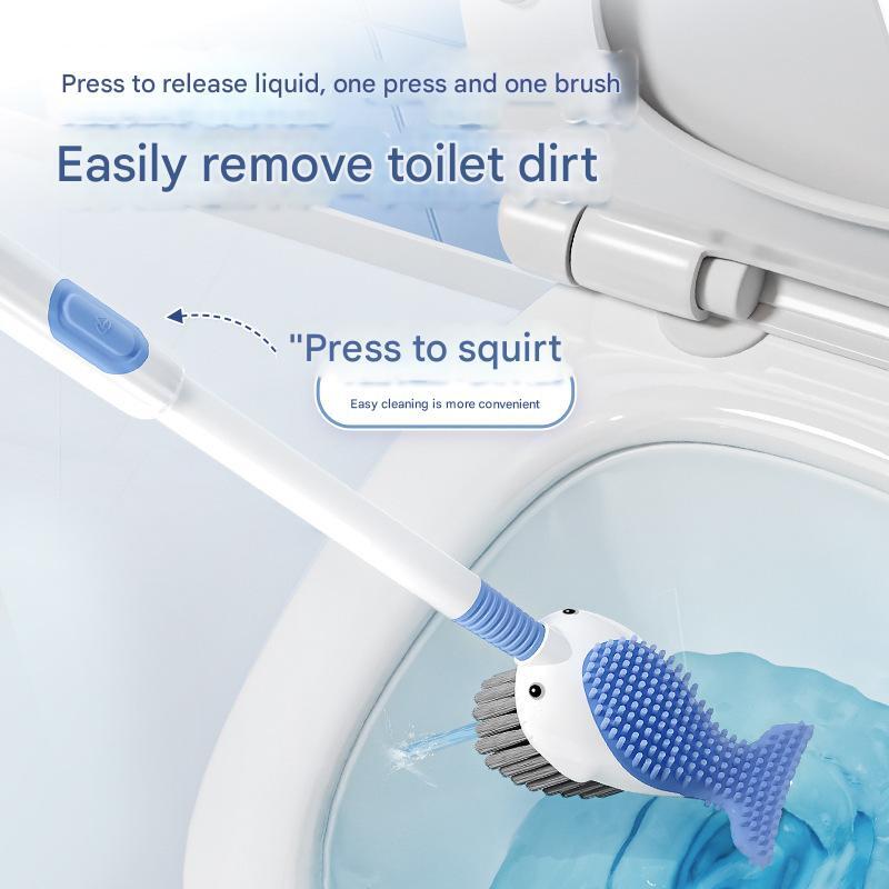 WHALE SPRAY TOILET BRUSH WHALE SPRAY TOILET BRUSH