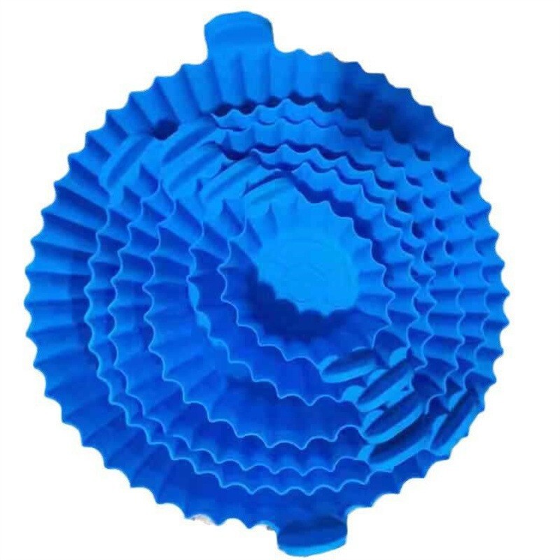 5 PIECES SILICONE AIR FRYER PLATE BIG SIZE AIR FRYER BOWL - REUSABLE