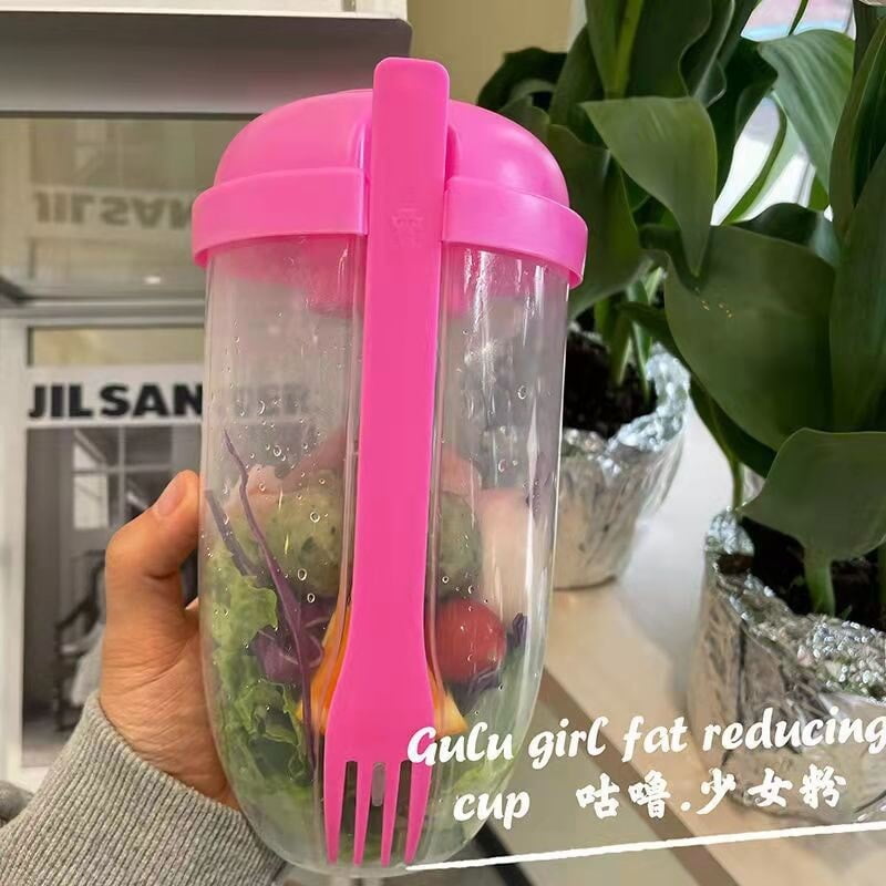 PORTABLE MILK CUP FRUITS CUP WITH FORK - SOUVENIR IDEA PORTABLE MILK CUP FRUITS CUP WITH FORK - SOUVENIR IDEA