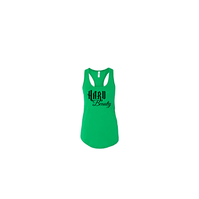 OG HardBeauty Racerback Tank- Green