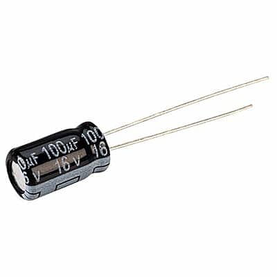 CAP 100UF/16V