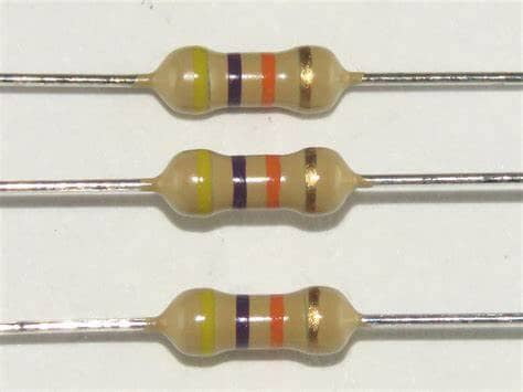RESISTANCE 47E 1/4W RESISTANCE 47E 1/4W