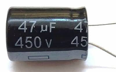 CAPACITOR 47UF 450V