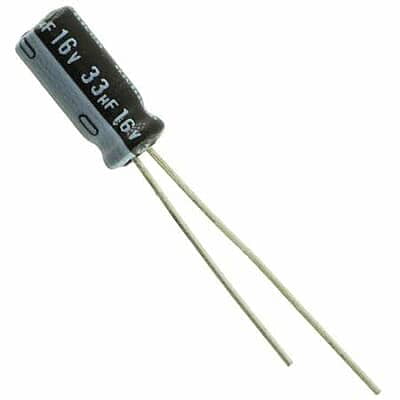 CAPACITOR 33UF 16V