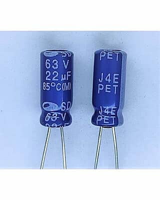 CAPACITOR 22UF 63V