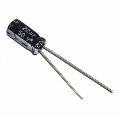 CAPACITOR 22UF 50V