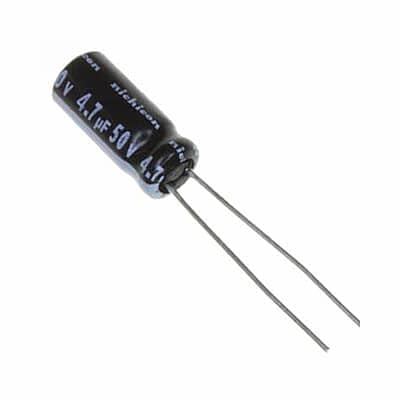 CAPACITOR 4.7UF 50V