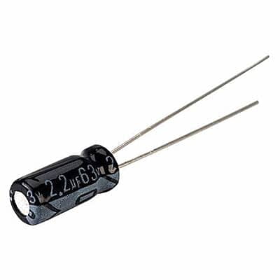 CAPACITOR 2.2UF 63V