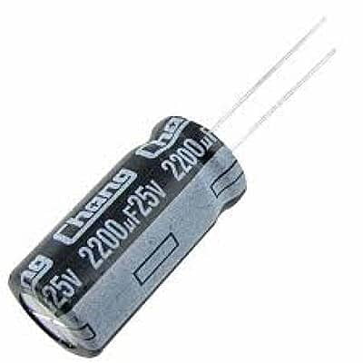 CAPACITOR 2200UF 25V