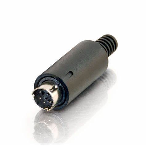 6 PIN MINI DIN MALE/CONNECTOR