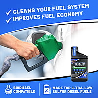 OPTI-LUBE WINTER ANTI-GEL DIESEL FUEL ADDITIVE - Case of 12 - 8oz Bottles, Treats Up To 32 Gallons Per 8oz Bottle