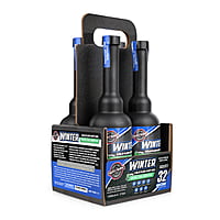 OPTI-LUBE WINTER ANTI-GEL DIESEL FUEL ADDITIVE - 4 Pack of 8oz Long Neck Bottles, Treats Up To 32 Gallons Per 8oz Bottle