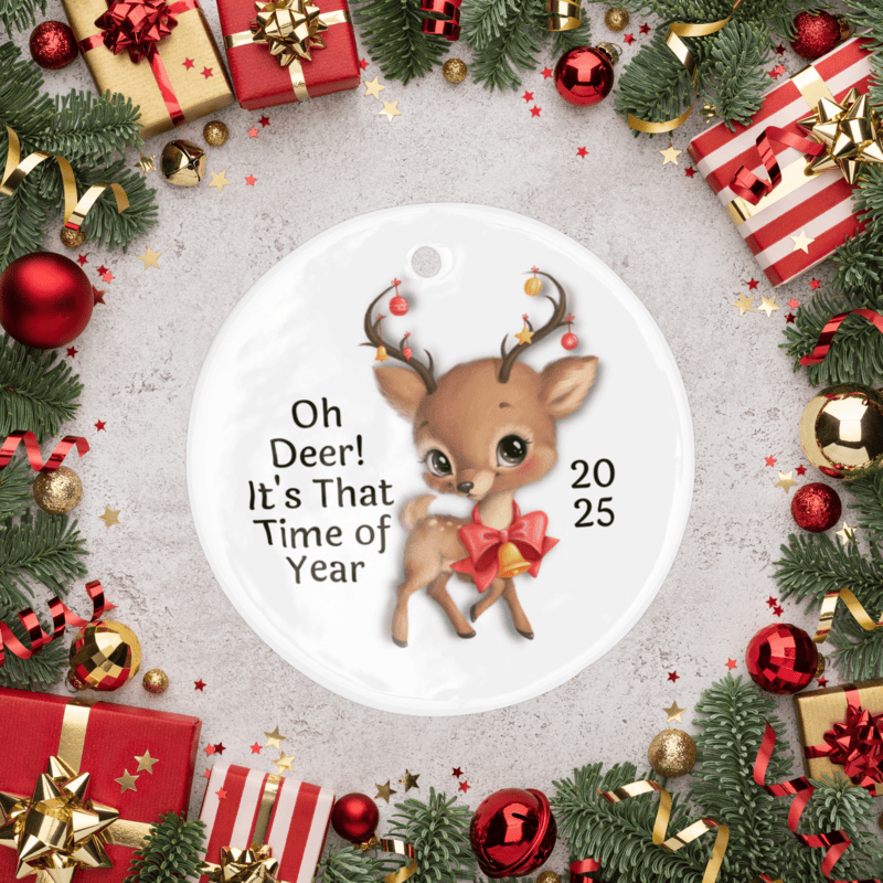 Deer 2025 Ornament