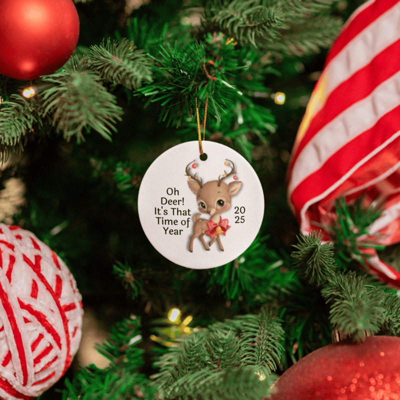 Deer 2025 Ornament