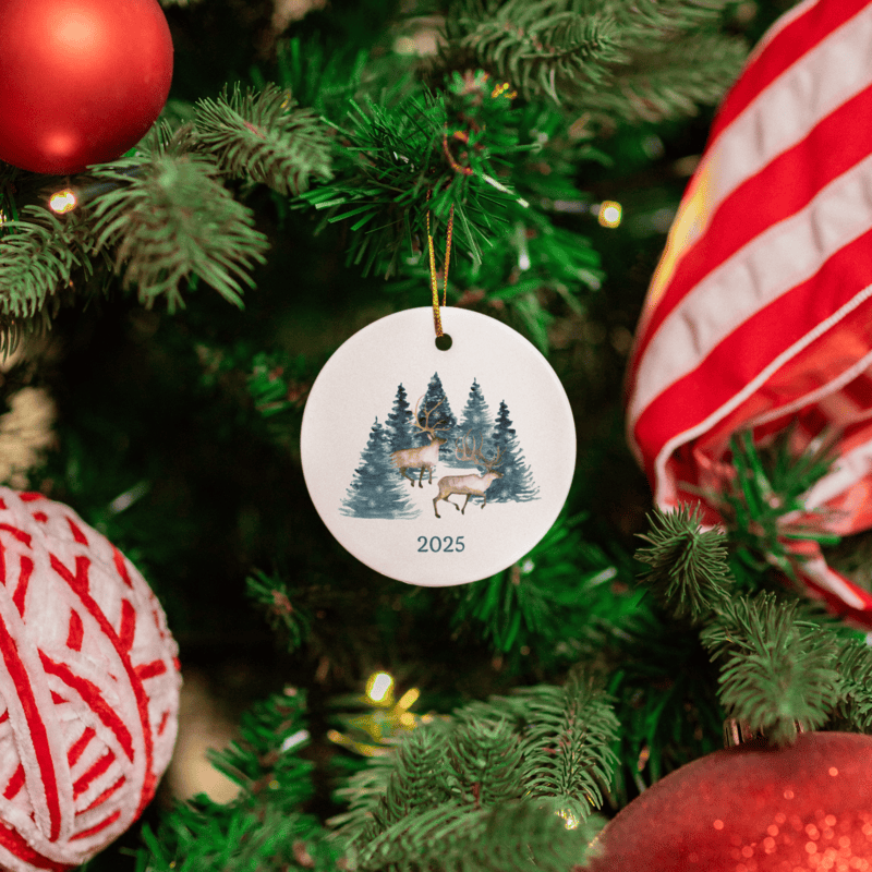Deer 2025 Ornament
