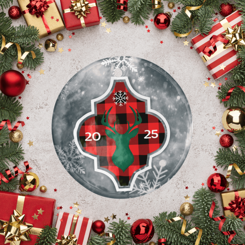 Deer 2025 Ornament