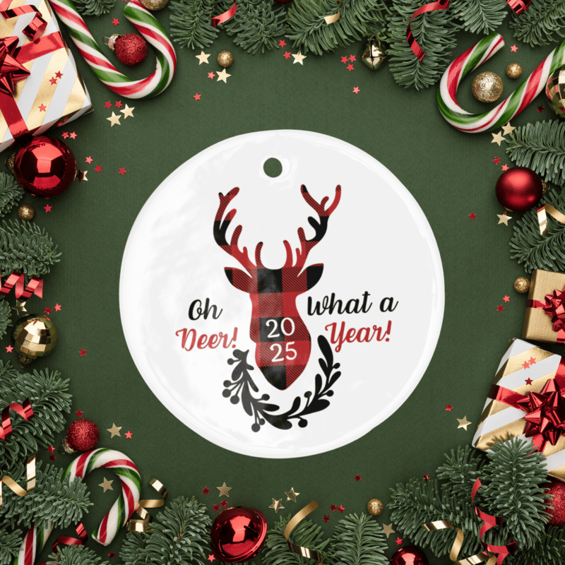 Deer 2025 Ornament