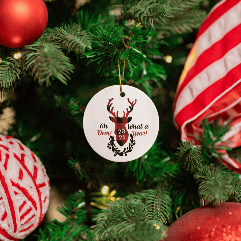 Deer 2025 Ornament