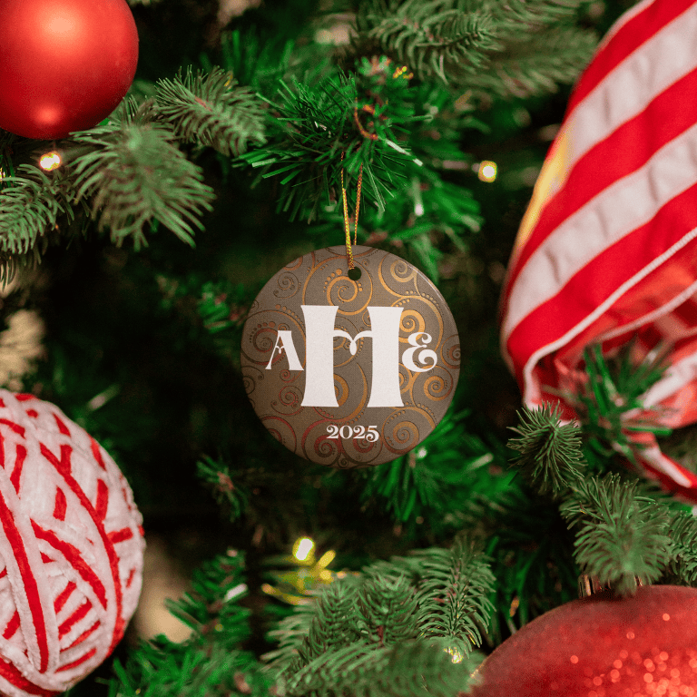 Monogram 2025 Ornament