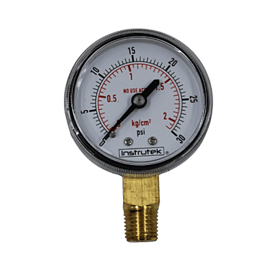 Manometro de 0 a 14 KGS/CM2 Oxigeno Salida - OXE-610