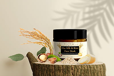 Oat Silk & Rice Face Mask Oat Silk & Rice Face Mask