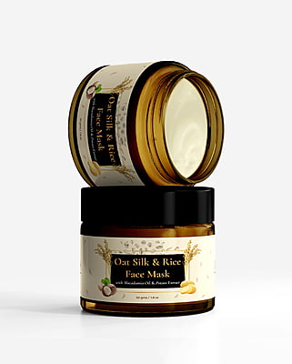 Oat Silk & Rice Face Mask Oat Silk & Rice Face Mask