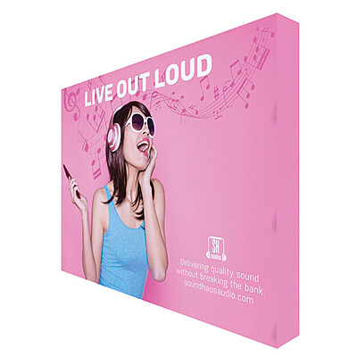 10ft Pop Up Backdrop w/endcaps