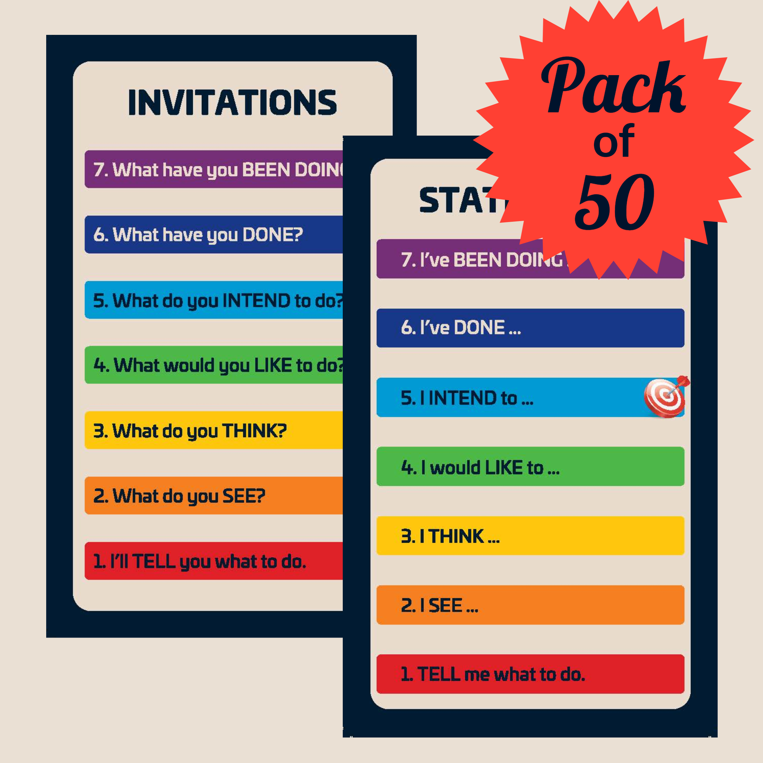 Ladder of Leadership Wallet Cards (Bundle of 50)