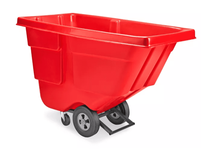 Carrito Utilitario Tipo Tolva - 1⁄2 Yarda Cúbica, Rojo Carrito Utilitario Tipo Tolva - 1⁄2 Yarda Cúbica, Rojo
