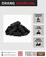 Charcoal Orange Pure 3Kg Charcoal Orange Pure 3Kg