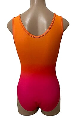 ORANGE TO PINK OMBRE SHIMMER