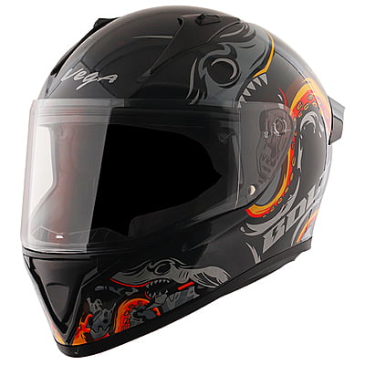 VEGA BOLT OCTOPUS BLACK ORANGE M/V (L)