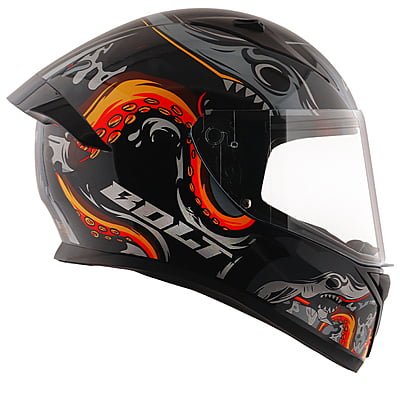 VEGA BOLT OCTOPUS BLACK ORANGE M/V (L)