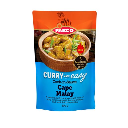 PACKO CURRY CAPE MALAY 1X400G PACKO CURRY CAPE MALAY 1X400G