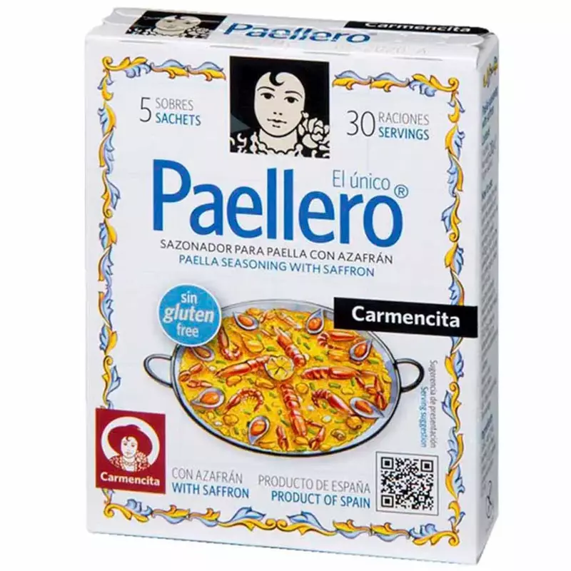 PAELLERO SAZONADOR CON AZAFRAN 20 G