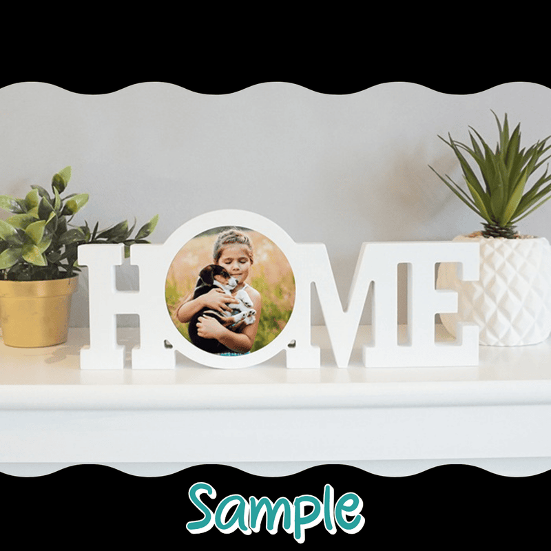 Custom Wood Photo Block