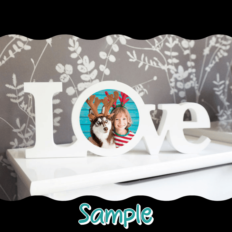 Custom Wood Photo Block