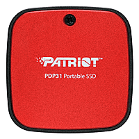 Patriot PDP31 2TB Type-C Portable SSD - Red / Black