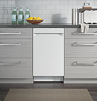 GE Profile™ PDT145S ENERGY STAR® 18" ADA Compliant Stainless Steel Interior Dishwasher with Sanitize Cycle