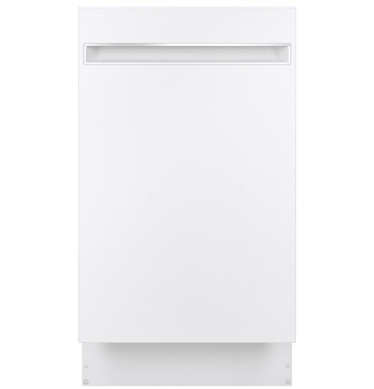 GE Profile™ PDT145S ENERGY STAR® 18" ADA Compliant Stainless Steel Interior Dishwasher with Sanitize Cycle