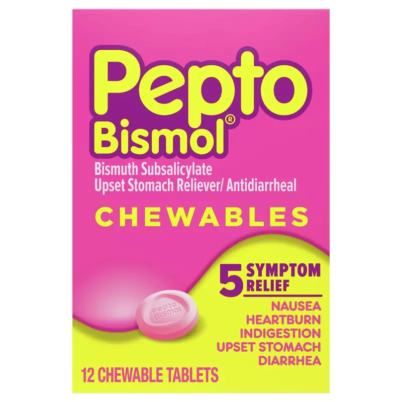 PEPTO BISMOL DIARRHEA RELIEF ORIGINAL CHEWABLE
