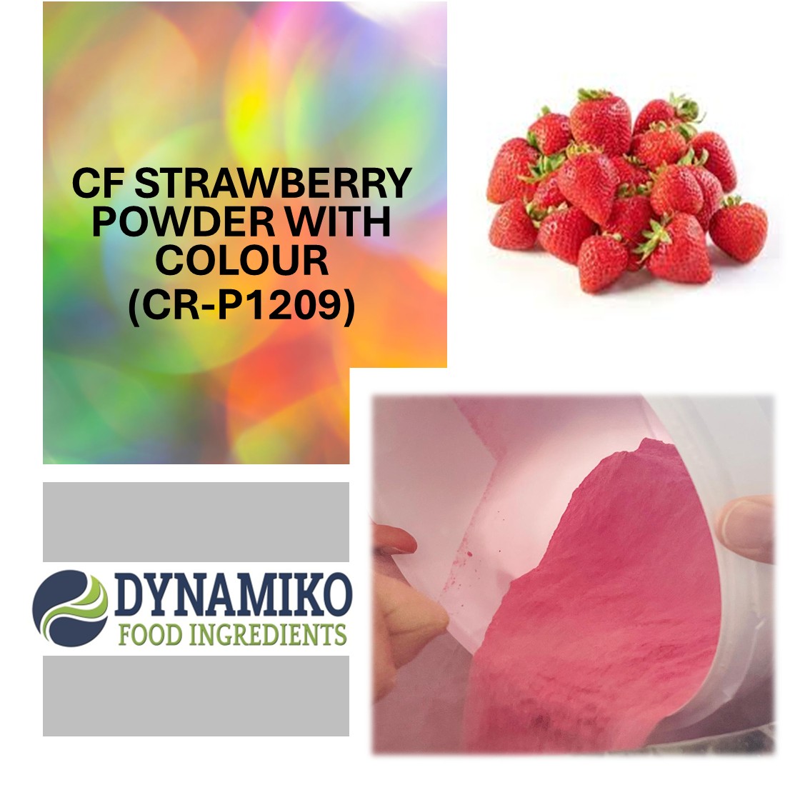 CF - STRAWBERRY POWDER WITH COLOUR (CR-P1209) CF - STRAWBERRY POWDER WITH COLOUR (CR-P1209)
