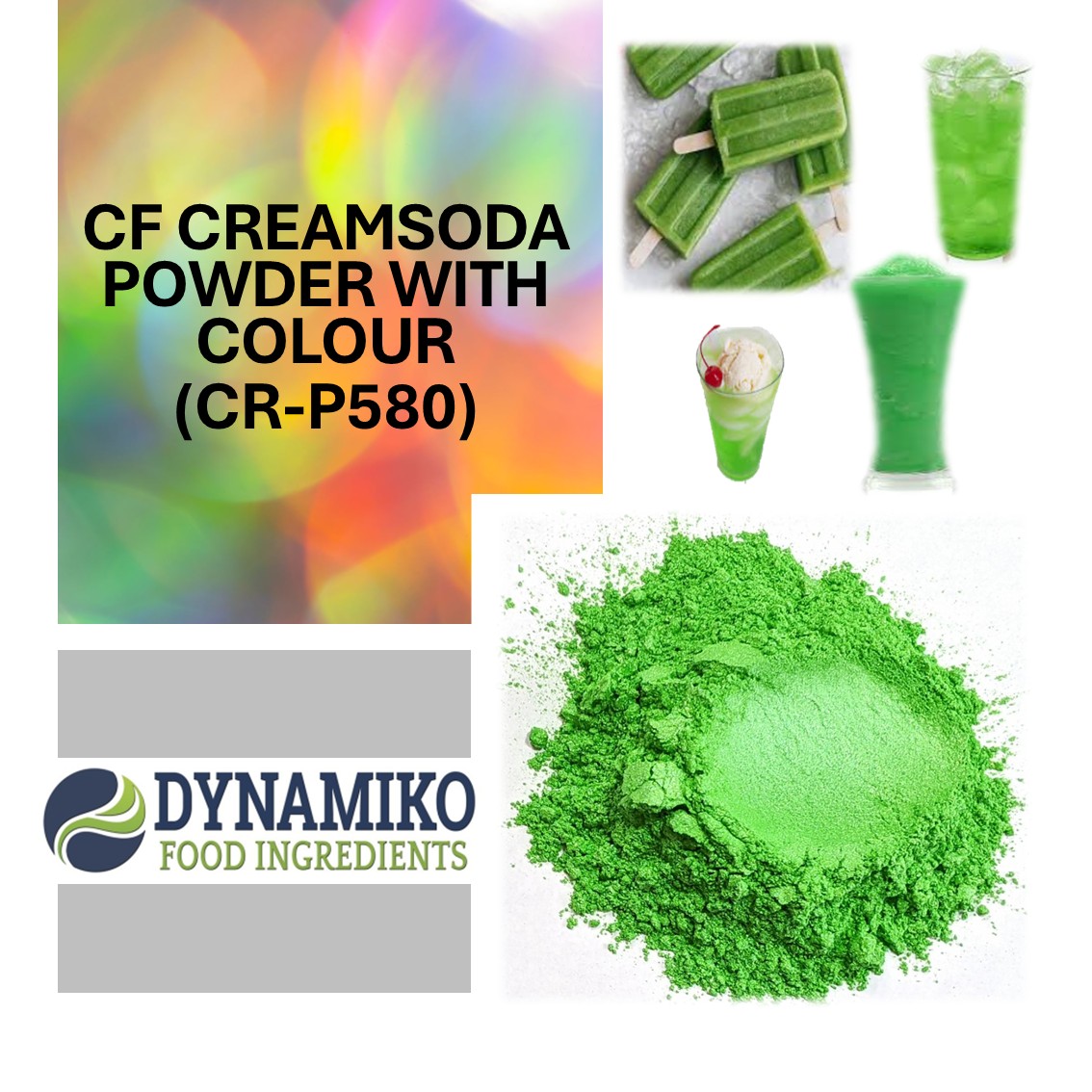 CF - CREAMSODA POWDER WITH COLOUR (CR-P580)