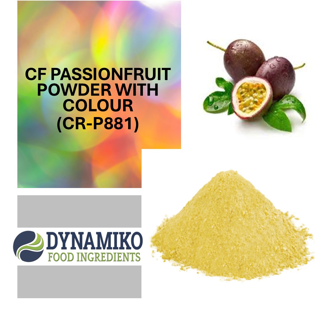 CF - PASSIONFRUIT POWDER WITH COLOUR (CR-P881)