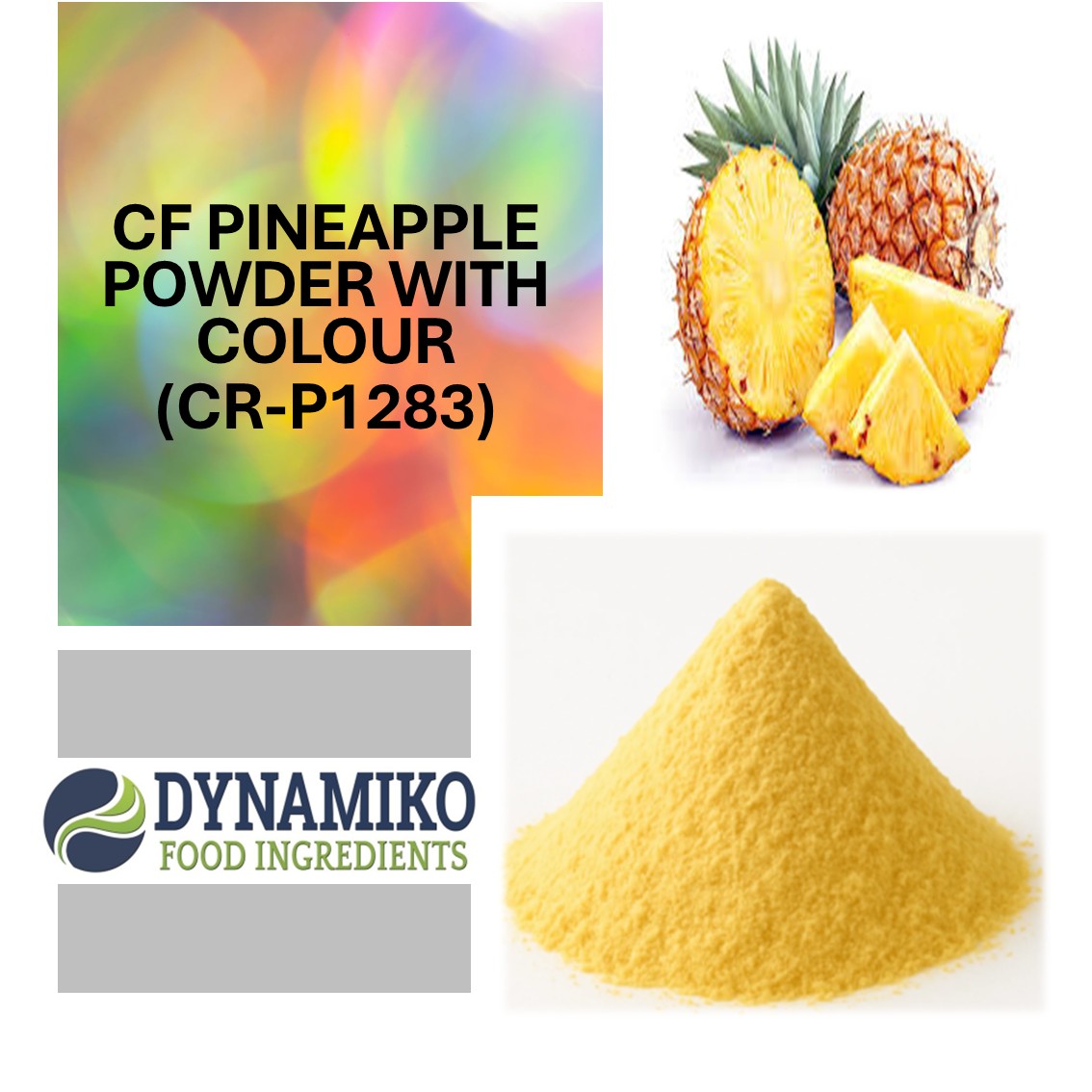 CF - PINEAPPLE POWDER WITH COLOUR (CR-P1283)