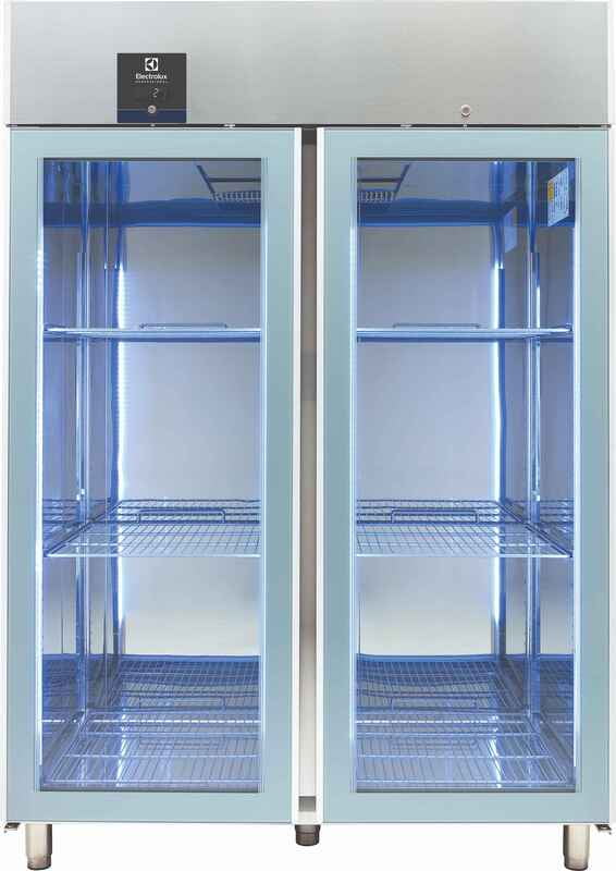 725386 2-GLASS DOOR REFRIGERATOR 1430L +2+10°C, DIGITAL, S/S-R290 725386 2-GLASS DOOR REFRIGERATOR 1430L +2+10°C, DIGITAL, S/S-R290