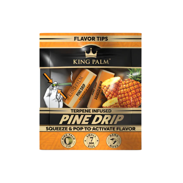 King Palm 2 Filters 7mm - Pine Drip King Palm 2 Filters 7mm - Pine Drip