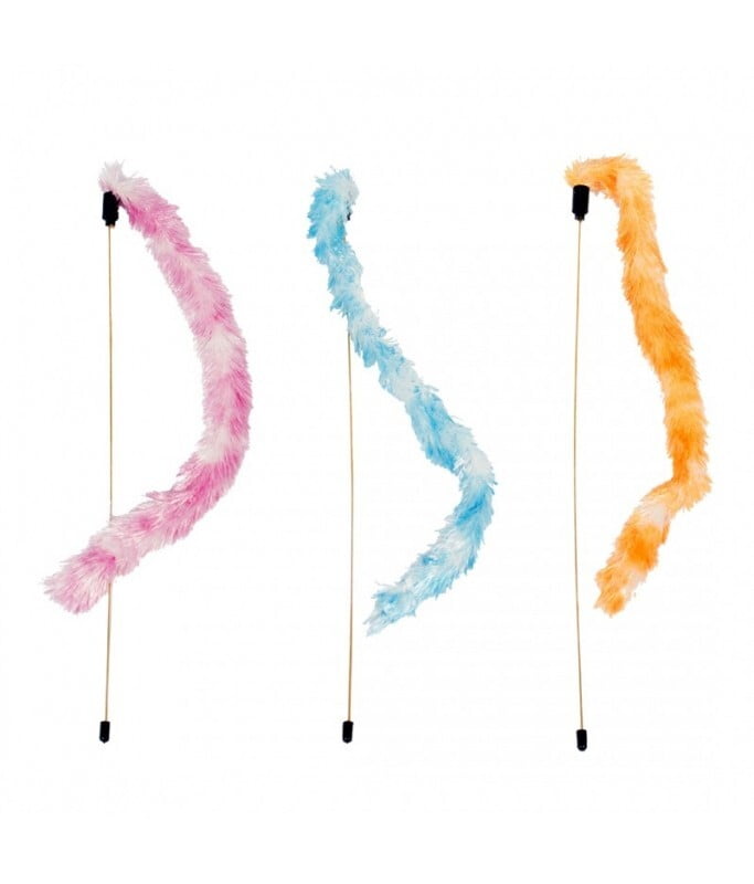 Duvo Playing Rod Plumeau Mix 47cm Duvo Playing Rod Plumeau Mix 47cm